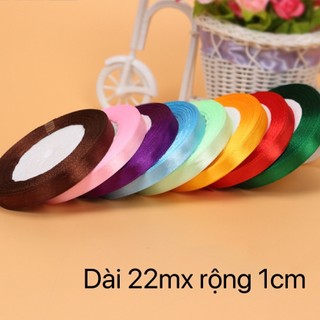 Td55-ruy băng viền trơn 1cm; 2cmx22m