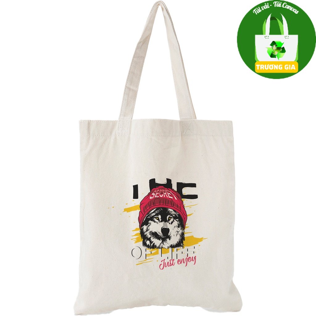 Túi vải Canvas Trương Gia Túi Vải - Túi Canvas bộ sưu tập Phong Cách Xì Tin - nhiều kích thước