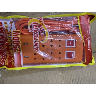 Ổ cắm điện đa năng 10 lỗ.