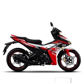Tem trùm Exciter 155 trắng đỏ mới , tem trùm Exciter 155 siêu đẹp