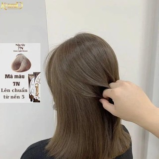 Thuốc nhuộm tóc Kami cân bằng, phủ bạc(không kèm trợ nhuộm)