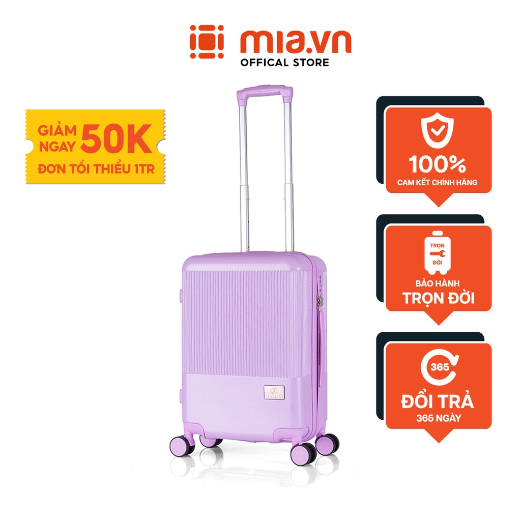 Vali Kéo MIA.vn Du Lịch Larita VELA 3 size 20/24/28 Hạn Chế Trầy Xước - Bảo Hành Trọn Đời