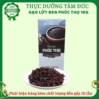 Gạo Lứt Đen Phúc Thọ hộp 1 kg hút chân không