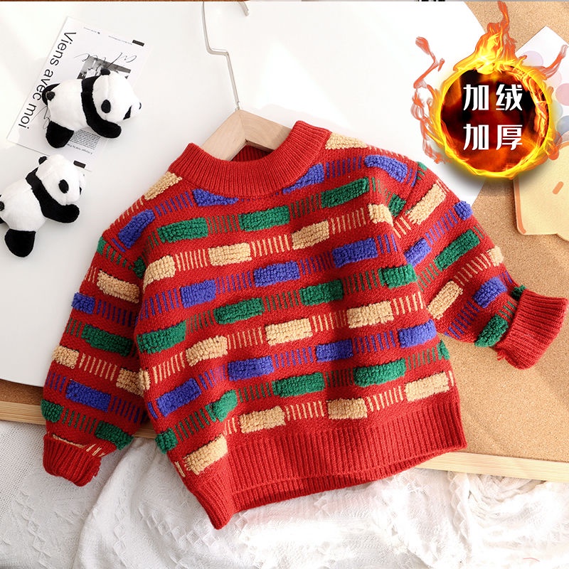 Áo Sweater Dày Dặn Phong Cách Giáng Sinh Thời Trang Thu Đông Cho Nam Và Nữ