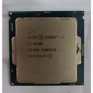 Cpu intel core i3 8100 cũ