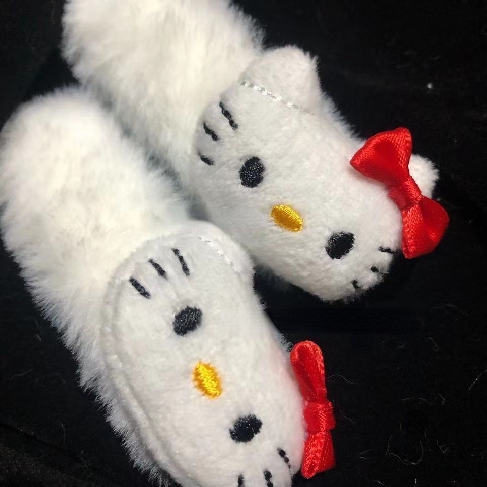 Cartoon Cartoon Hairpin Girls New Autumn and Winter Milk White Cute Japanese KT Cat Bb Clip Joker Mao Mao Soft Hairpin Cute Clip Hair Accessories Women