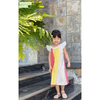 (SUMMER- HOT) VÁY SOFIA CÁNH TIÊN RAINBOW