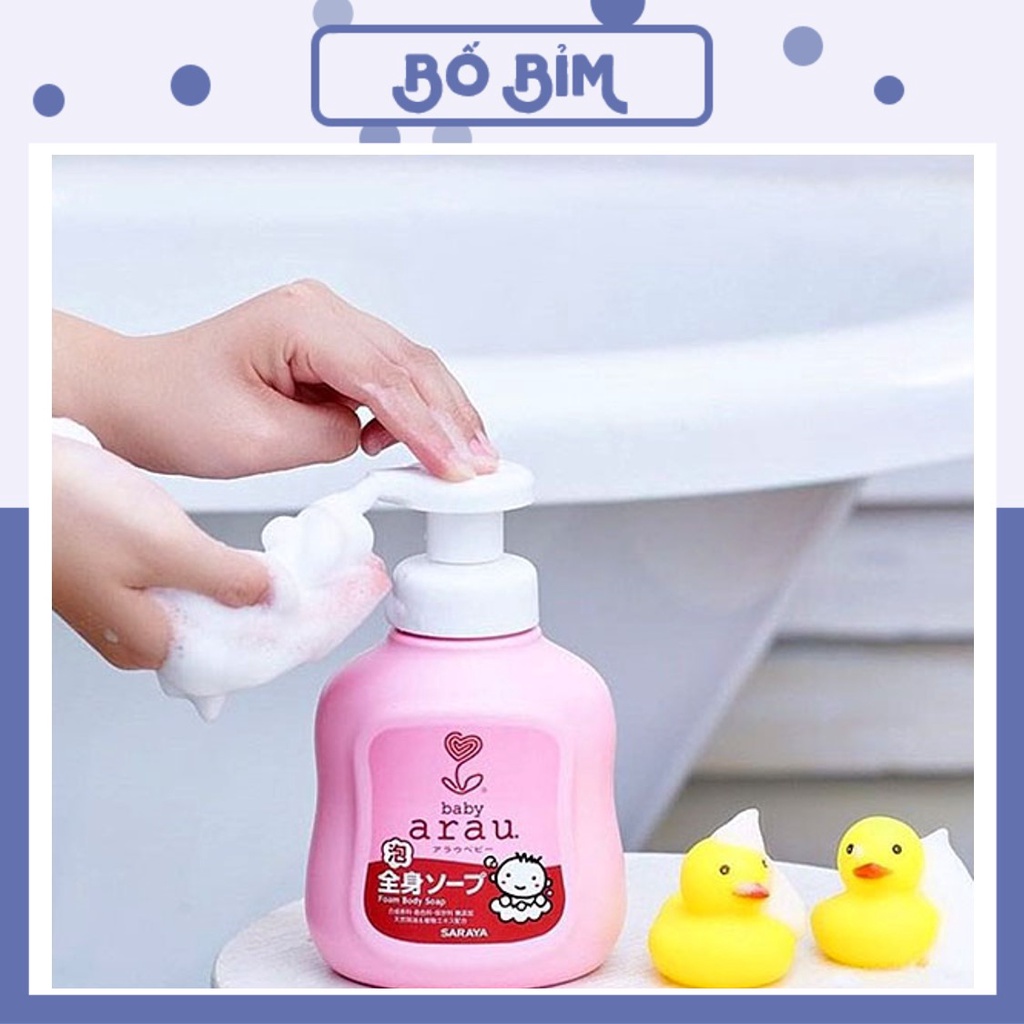Sữa Tắm Trẻ Em Arau Baby Mẫu Mới Nhất 2021