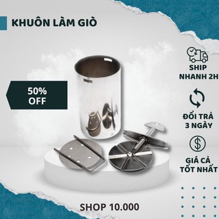 Khuôn làm giò chả, khuôn làm giò bằng inox loại 1kg