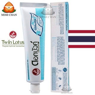 Kem Đánh Răng Thảo Dược Bạc Hà Giảm Ê Buốt Răng Twin Lotus Thái Lan Dok Bua Ku Fresh & Cool