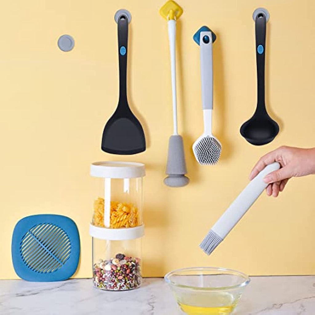 Set 2 Giá Đỡ Điều Khiển Từ Xa Gắn Tường Không Cần Khoan Lỗ Tiện Dụng Cho Gia Đình ruiyan