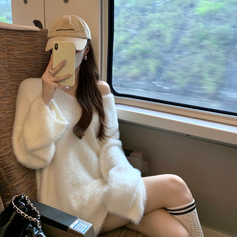 Áo Nữ Tay Dài Trễ Vai Thời Trang Quyến Rũ