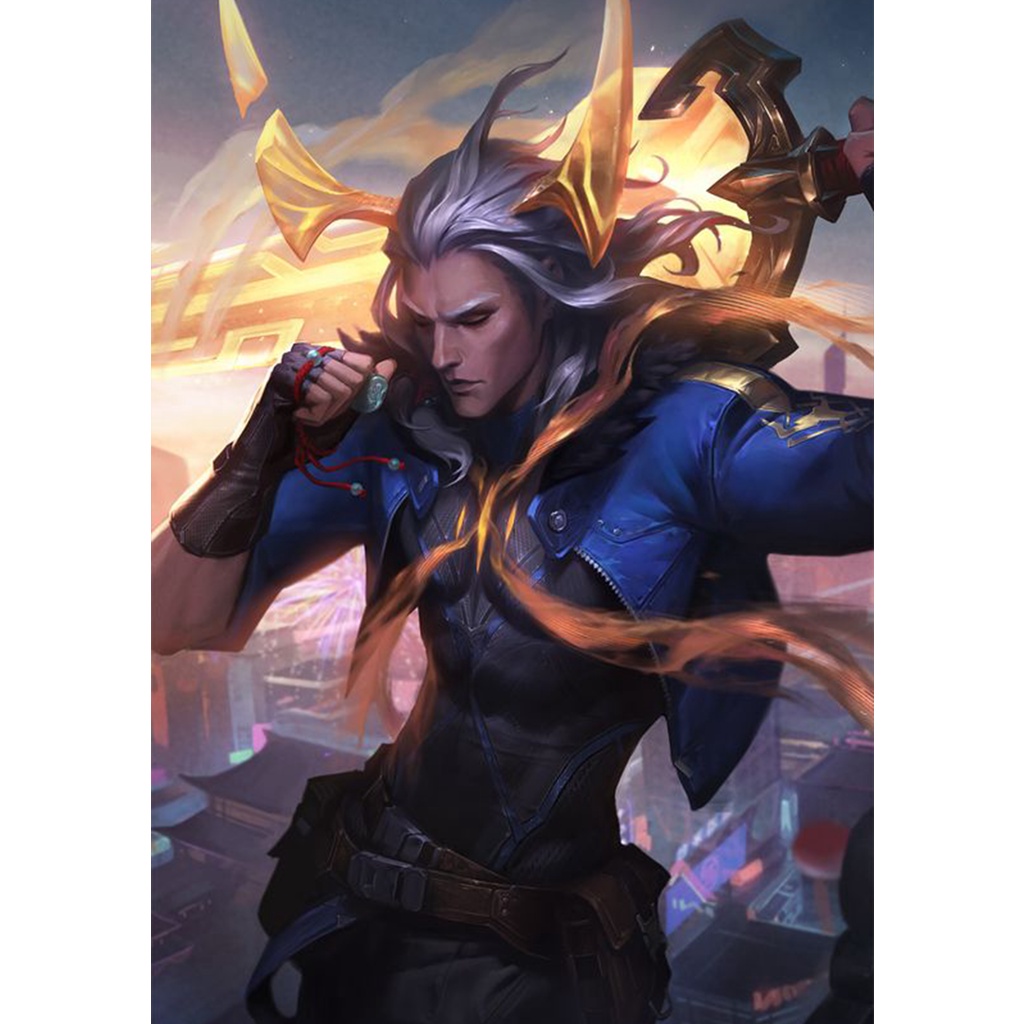 Poster In Hình Nhân Vật Game Liên Minh Huyền Thoại Dán Tường Trang Trí MS: 104