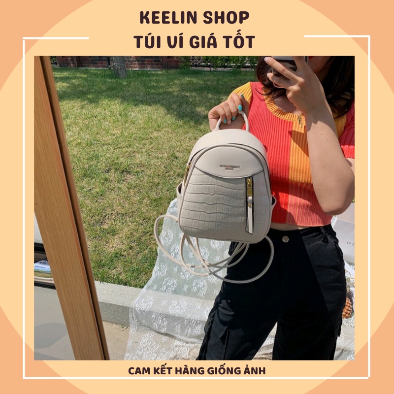 Balo Nữ Thời Trang, Balo Nữ Cao Cấp, Balo Đi Học Đi Chơi Cực Xinh Xắn Keelin Shop - B007