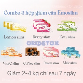   COMBO 5 HỘP  NƯỚC UỐNG GIẢM CÂN DETOX SLIM   Giam can hieu qua 