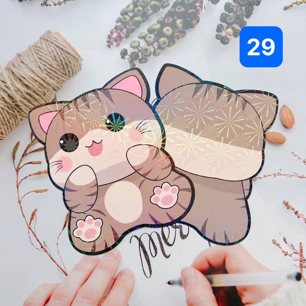 Bao Lì Xì Chibi Hoạt Hình Chibi Mèo Tết 2023 - Bao Lì Xì Tết 2023 Siêu Hot 3D Giấy Cứng Đẹp DN STORE