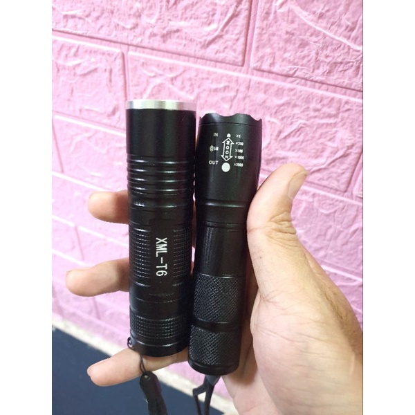 Đèn pin T6 có zoom