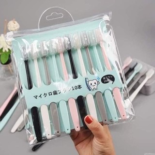 ‼️‼️ SÉT 10 BÀN CHẢI NHẬT BẢN 🆘🆘🆘🆘🆘