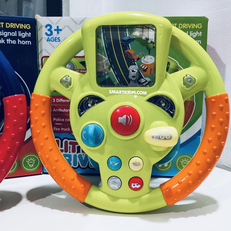Vô lăng tập lái xe (gồm 6 model) chuyển động có đèn như thật Winfun