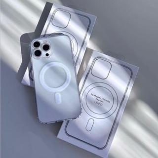 Ốp lưng chống sốc Hỗ trợ sạc không dây for iPhone 14 Pro Max 13 12 Pro Max 11Pro Max XR XS Max SE 2020, Ốp IP từ tính trong suốt Magnetic Case