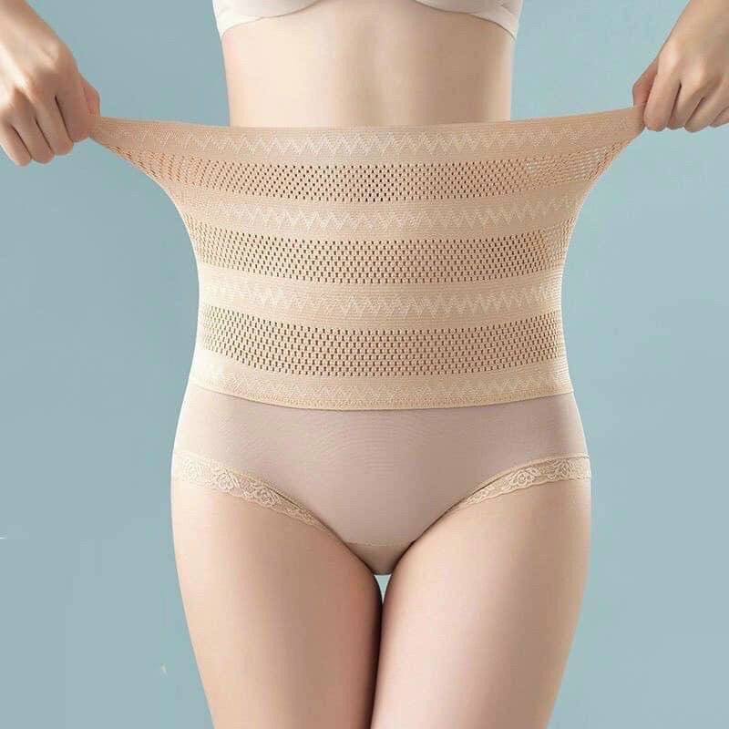 Quần Gen Nịt Bụng Nữ LADI Tàng Hình Cotton Phối Ren Siêu Mỏng Nhẹ Định Hình K10