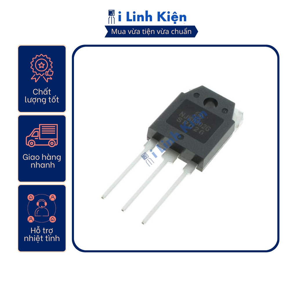 NJW0302 NJW0281 Cặp sò âm thanh 15A 250V tháo máy nguyên bản chất lượng tốt.