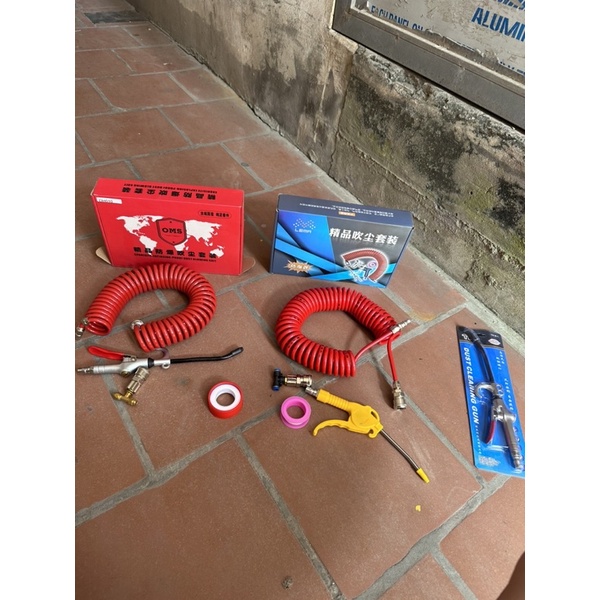 Bộ xịt hơi làm sạch cabin xe, bơm hơi cho gara, tiệm sửa xe.