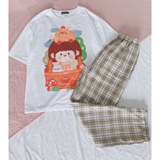 Set bộ cô bé và chú gà con