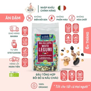 Đậu tổng hợp ăn dặm hữu cơ Organic Sottolestelle 400g