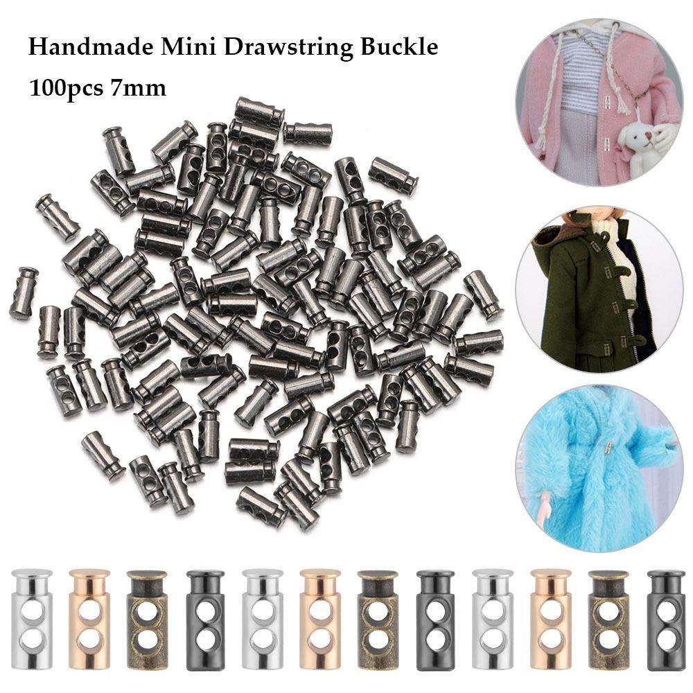 CHOOKEY Set 100 Nút Cài Mini 7mm Bằng Kim Loại Tiện Dụng