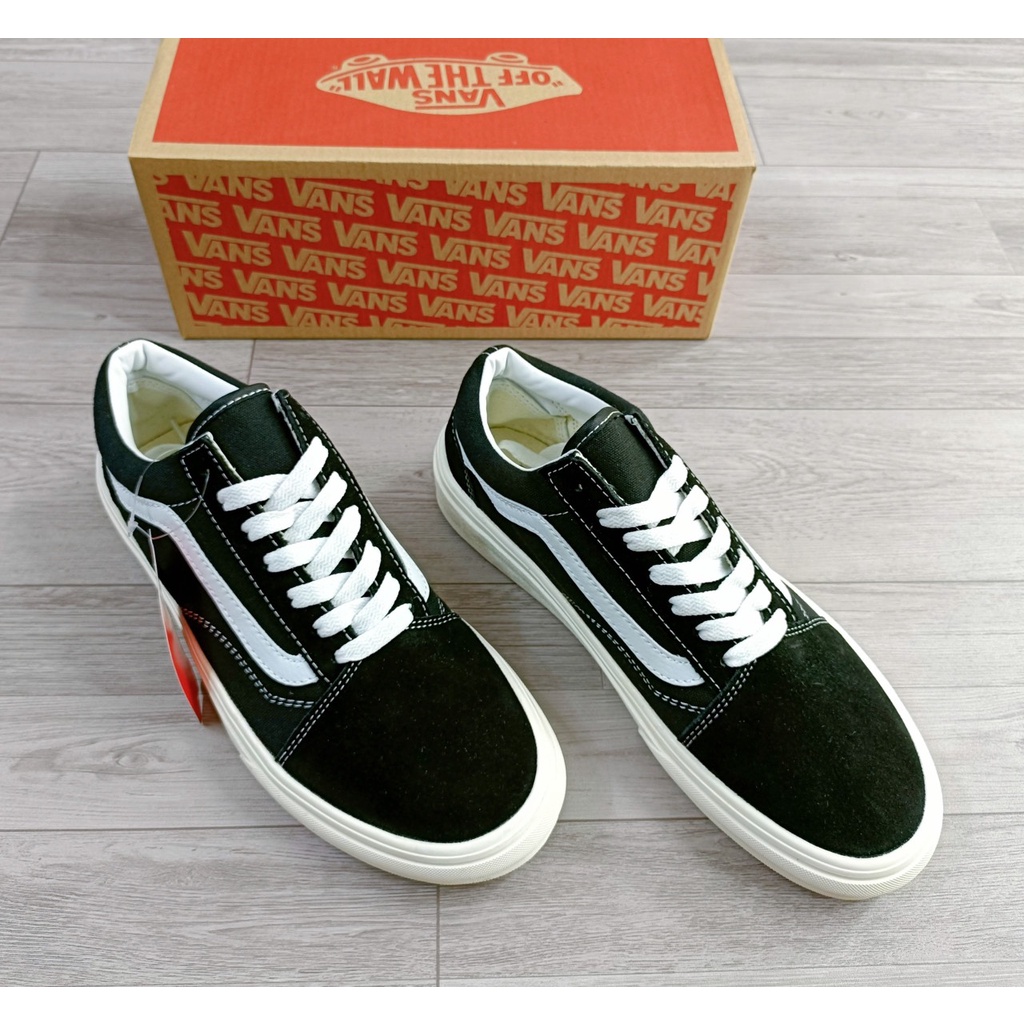 Giày thể thao vans chữ lót da ful size nam nữ,ful box