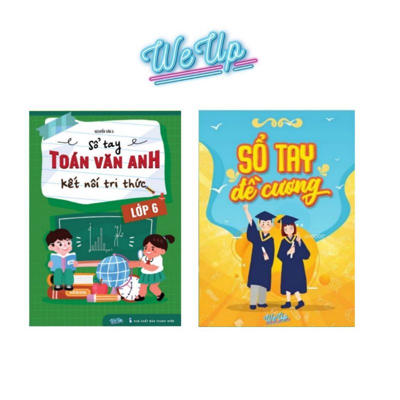 Combo 2 Cuốn Sổ Tay Toán_Văn_Anh Lớp_6 ( Kết Nối Tri Thức ) Và Sổ Tay Đề_Cương