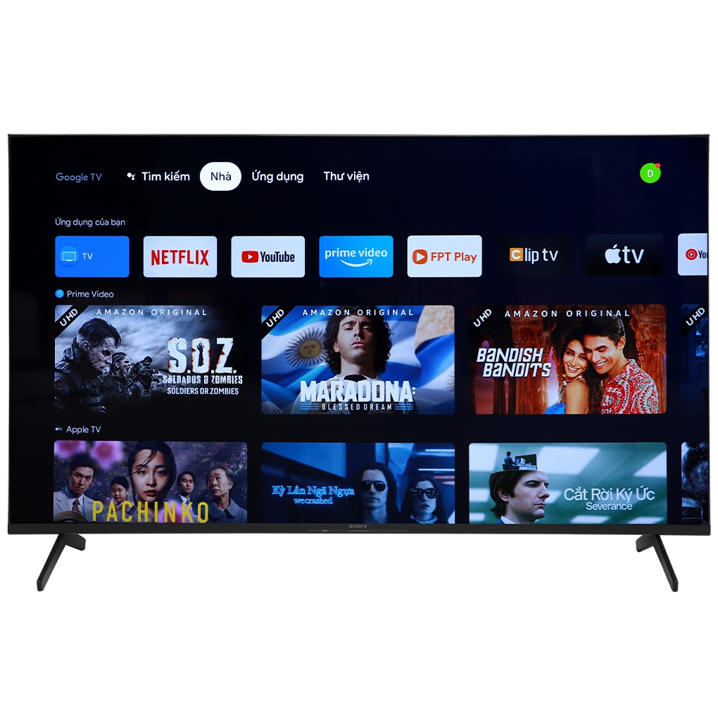Google Tivi Sony 4K 55 inch KD-55X80K ra mắt 2022 - Điện Máy Tại Kho
