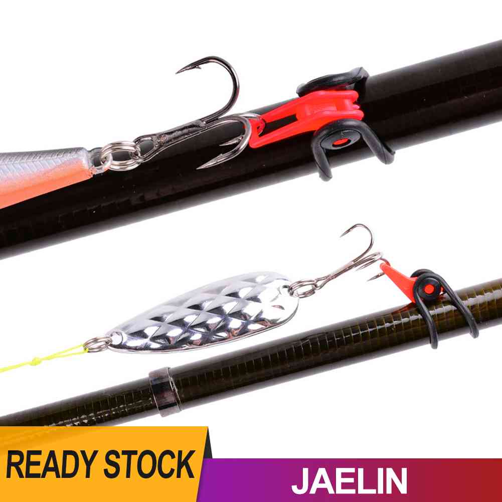 Bộ 10 Kẹp Giữ Móc Cần Câu Cá An Toàn Tiện Dụng