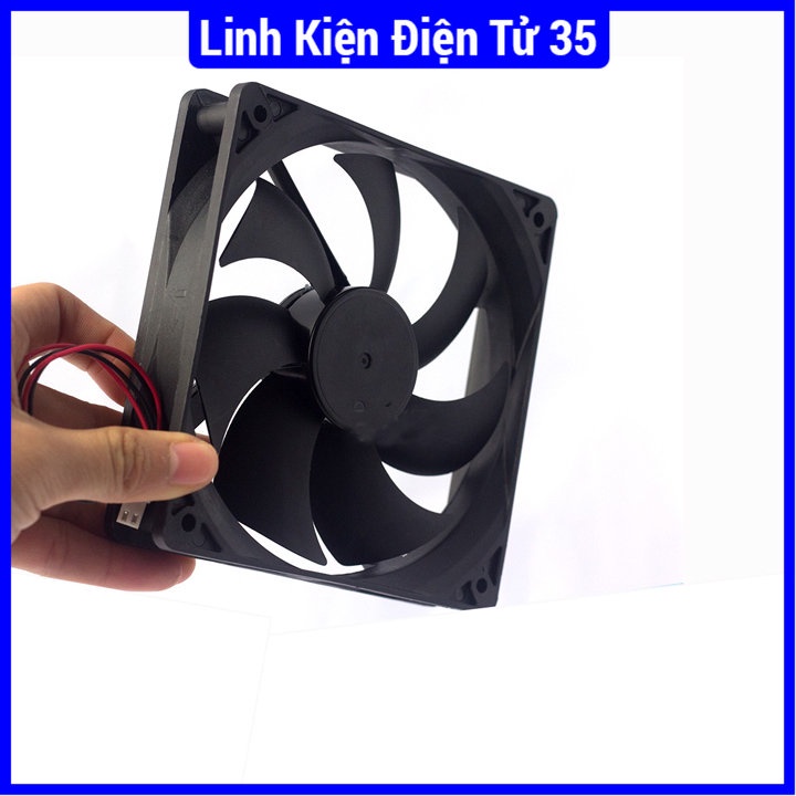 Quạt tản nhiệt Sunon 12VDC-3W 12x12x2.5 cm chất lượng tốt, đa năng, tiện dụng