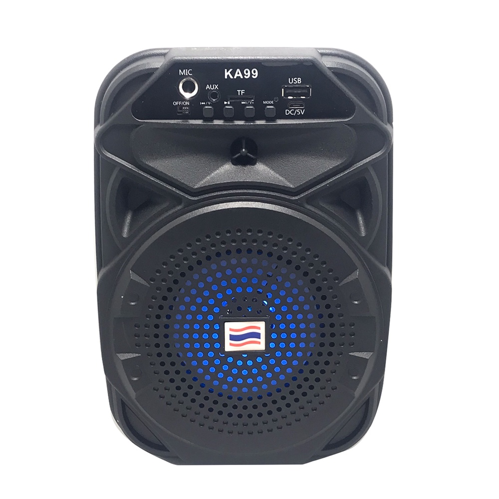 Loa Bluetooth Karaoke TWS KA99 Công Suất Lớn Kèm Mic, Bass Mạnh Kết Nối Thẻ Nhớ USB AUX Nghe Đài FM Pin lâu