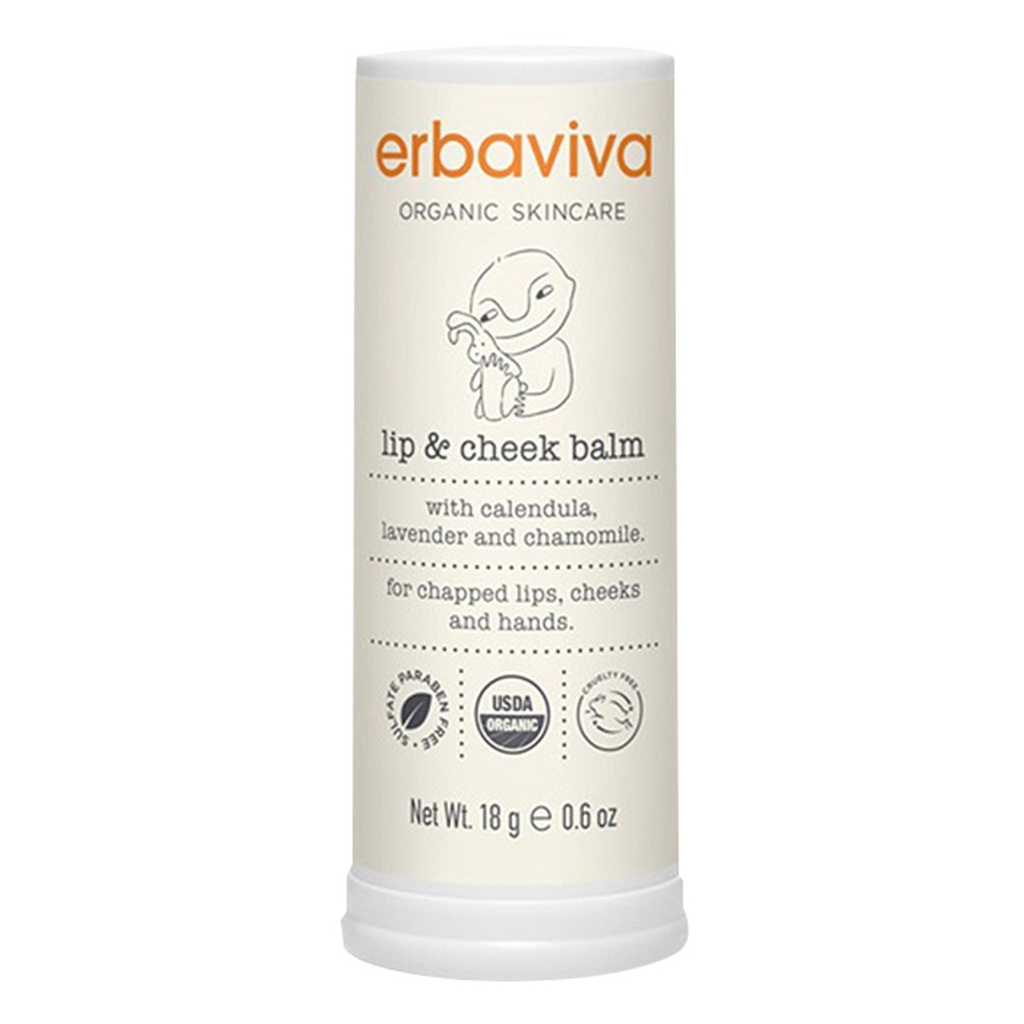 Son dưỡng môi&má hữu cơ cho bé Erbaviva 18g