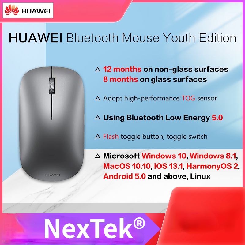 Chuột Bluetooth Huawei  Phiên bản Lite Phiên bản thanh thiếu niên CD23 Chuột trò chơi không dây di động