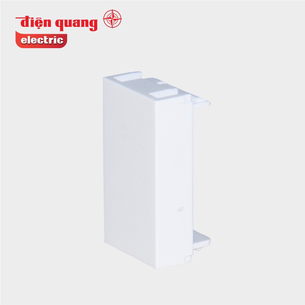 Nút che âm tường Điện Quang DQHome ĐQ IW1 SC24 W - 24mm màu trắng, nhựa PC chịu nhiệt, chịu va đập, không ố màu