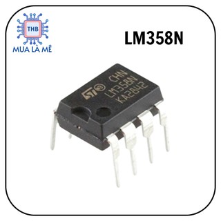 Ic lm358 ic khuếch đại, so sánh tín hiệu