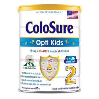 Sữa bột colosure opti kids 2 - 900g (dành cho bé từ 6 tháng đến 36 tháng tuổi