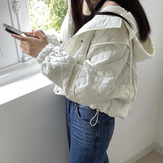 Áo phao Hàn Quốc có mũ rời