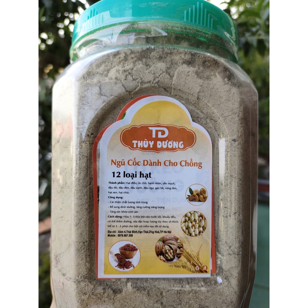 1kg ngũ cốc cho chồng, cải thiện chất lượng tinh trùng, tăng sức khỏe sinh sản