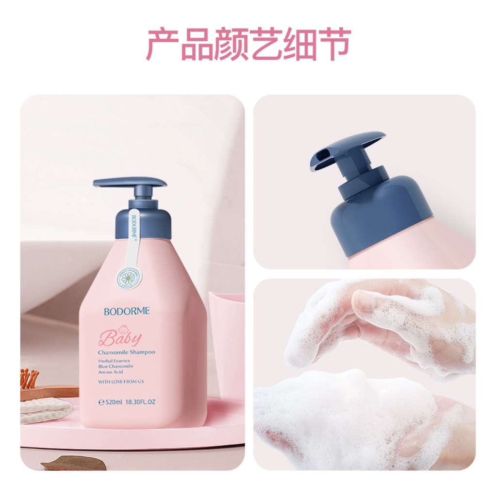 Bộ Dầu Gội-Xả-Tắm dành cho Bé và Mẹ Bầu-An toàn-Không Gây Kích Ứng