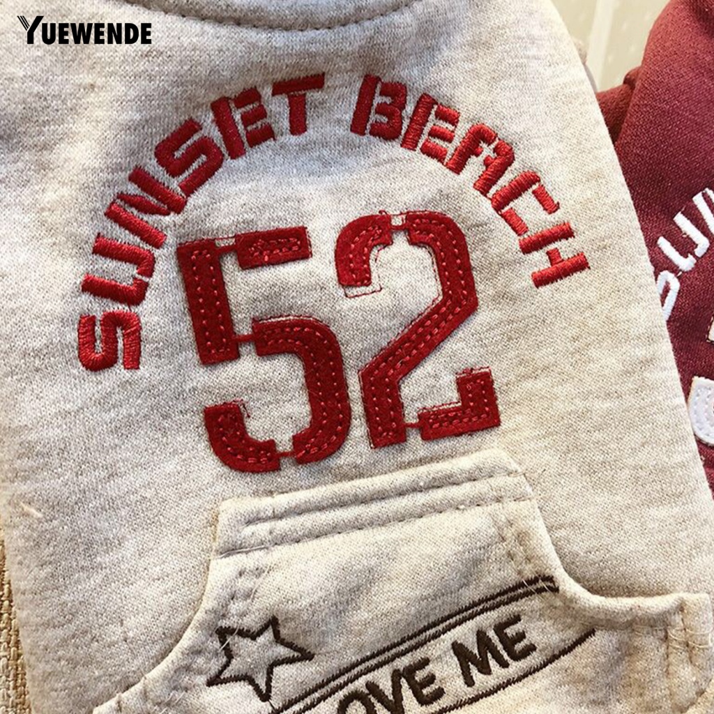 [Yue.z] Áo Khoác Hai Chân Bằng Vải Lông Thoải Mái Chống Cắn Dành Cho Chó Mèo