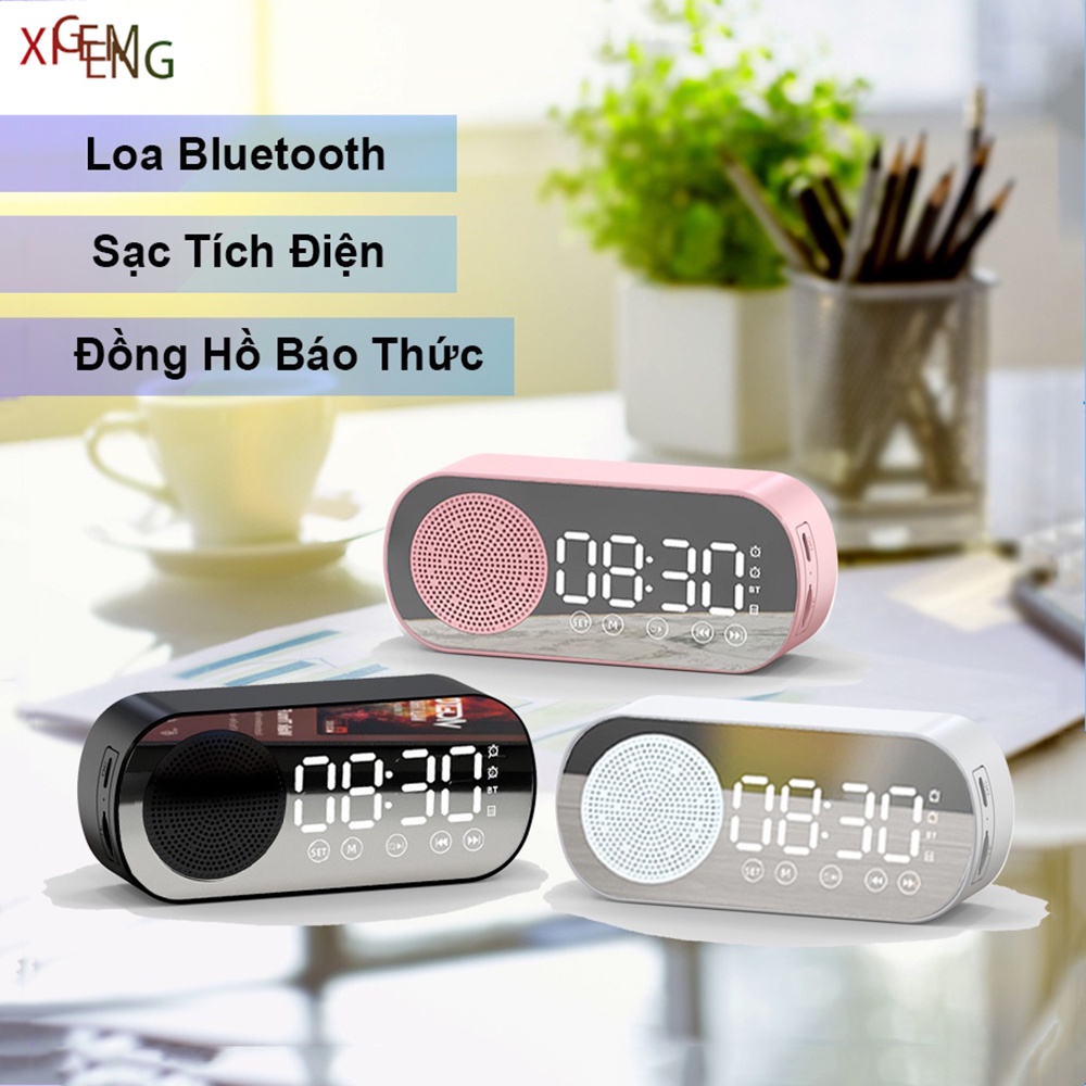 Loa Bluetooth Mini Z7 Có Đèn LED Và Chức Năng Nghe Đài FM / Thẻ Nhớ