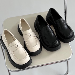 [ HÀNG CÓ SẴN LẺ SIZE ] Giày oxford hình trái tim cao 4,5cm Fullbox nữ basic
