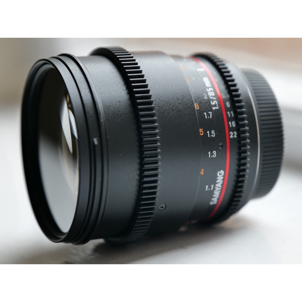 Ống kính Samyang 85mm T1.5 AS IF UMC II Cine Lens For Canon EF - Mới 98%
