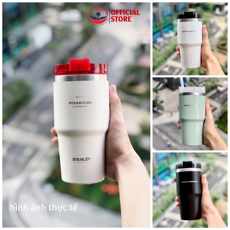 Ly giữ nhiệt starbucks cao cấp 600ml lõi inox chất lượng cao, bình giữ nhiệt starbuck bảo hành 1 đổi 1