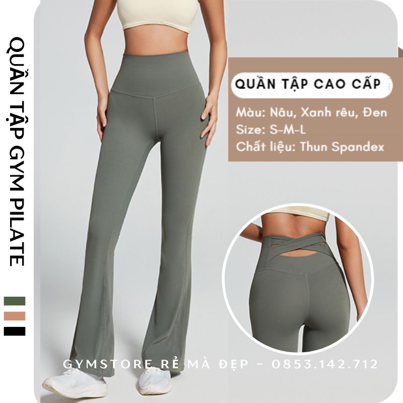 Quần Legging Thun Poly Tập GYM Pilate ❤️𝐇𝐀̀𝐍𝐆 𝐗𝐈̣𝐍❤️ Lulu Siêu Co Giãn Gen Bụng Nâng Mông Thể Thao Nữ 𝐆𝐘𝐌𝐒𝐓𝐎𝐑𝐄 2012